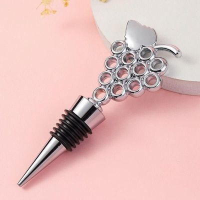 Gifts - Bottle Stopper - Grapes - Gold or Silver - SOSTRAW & SMARTTHINGS