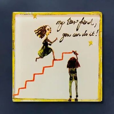 Decorative objects - You can do it magnet - CARNEOL GLASS