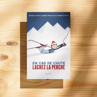 Card shop - Postcard Lachez La Perche - COSYNÉVÉ - MOUNTAIN POSTERS