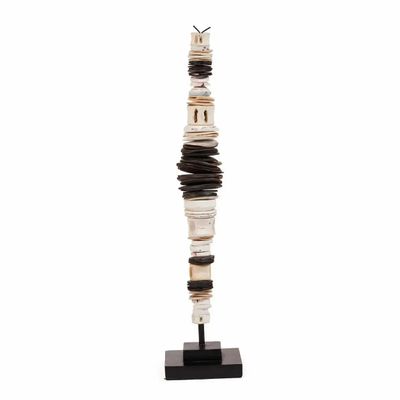 Other wall decoration - The Money Shell on Stand - Black White - M - BAZAR BIZAR LIVING
