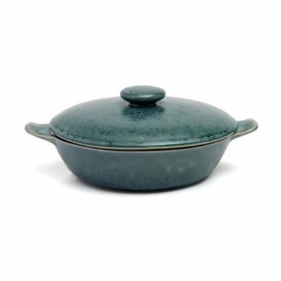 Platter and bowls - The Aqua Stew Pot - Set of 4 - BAZAR BIZAR LIVING
