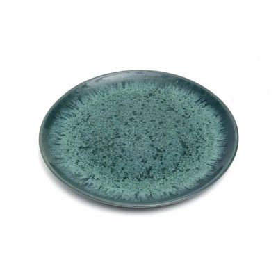 Everyday plates - The Aqua Salad Plate - Set of 6 - BAZAR BIZAR LIVING