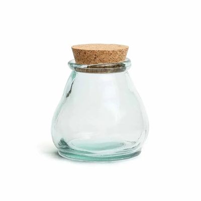Verres - Le Pot En Verre Belly - Bleu - M - BAZAR BIZAR LIVING