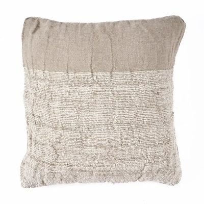 Fabric cushions - The Linen Edit Cushion Cover - Natural - BAZAR BIZAR LIVING