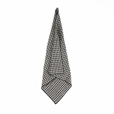 Napkins - The Picknick Napkin - Natural Black - 45x45 - BAZAR BIZAR LIVING