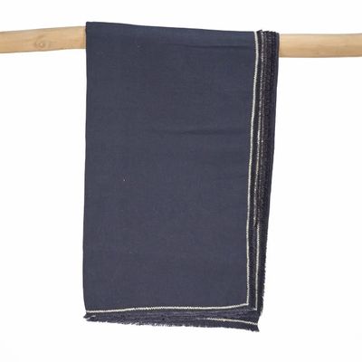 Nappes - La Nappe Tuscany - Noir Naturel - 150x250 - BAZAR BIZAR LIVING