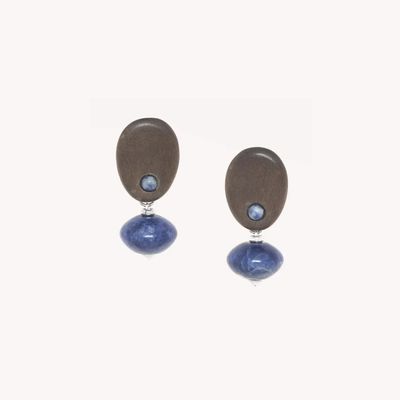 Bijoux - Boucles d'oreilles poussoir top oval - Skala - NATURE BIJOUX