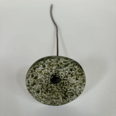 Décorations florales - Petite fleur en verre pour l'extérieur en mousse sur tige flexible - CARNEOL GLASS