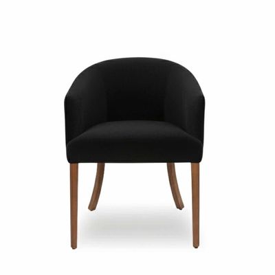 Chaises pour collectivités - Chaise Girona Origins noire | Chaise - CREARTE COLLECTIONS