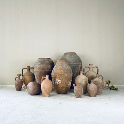 Pottery - Turkish Olive Jars & Amphoras - THE SILK ROAD COLLECTION