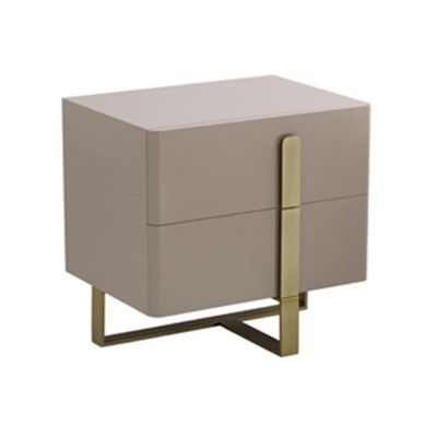 Night tables - ALBA - Lacquer Bedside Table - MAI HOME DECOR PTE LIMITED