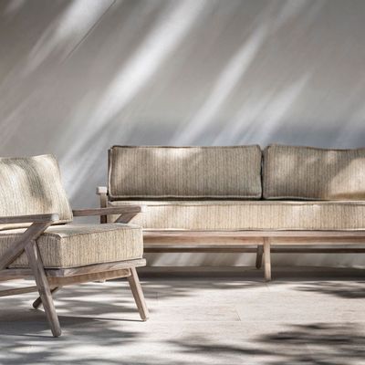 Lawn sofas   - Alabama collection - GOMMAIRE