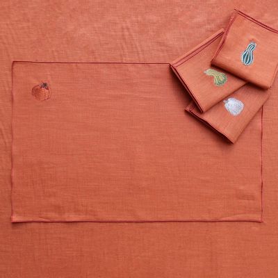Table linen - Linen Placemat | ZUCCHE - GIARDINO SEGRETO