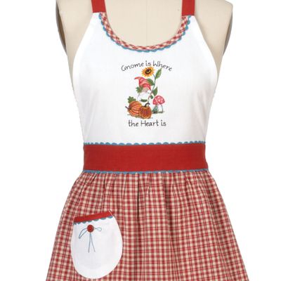 Aprons - harvest gnomes apron - KARENA INTERNATIONAL