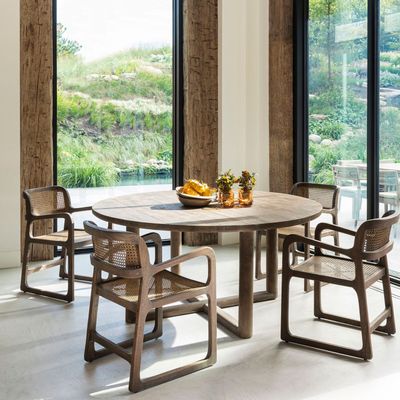 Armchairs - Armchair Sally Open Weave - GOMMAIRE