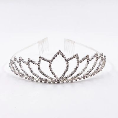 Children's dress-up - One-size pearl tiara in organza bag - LABAY