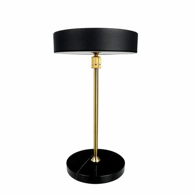 Table lamps - MOONLIGHT LED rechargeable table lamp black, brass, marble - DYBERG LARSEN