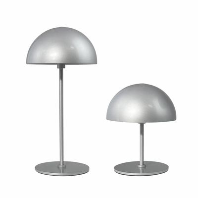 Lampes de table - Mini lampe de table LED ALONG argentée, 2 pièces dans une boîte - DYBERG LARSEN