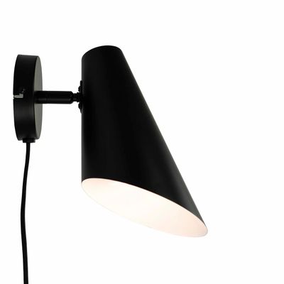 Wall lamps - Cale black wall lamp - DYBERG LARSEN