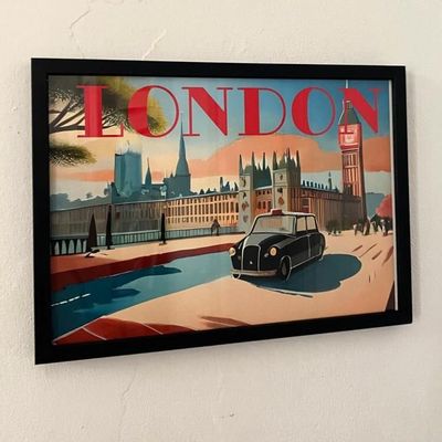Poster - London - ËME CULTURE ART