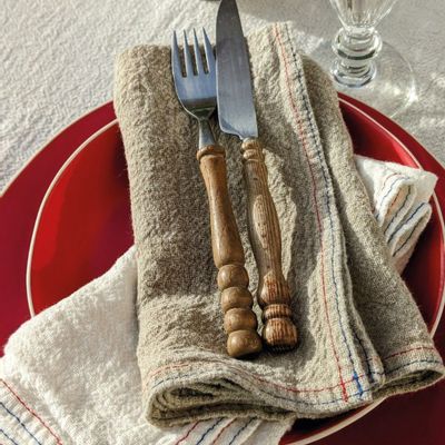 Linge de table textile - NAPPE SERVIETTES ET SETS DE TABLE EMPREINTE - CHARVET EDITIONS