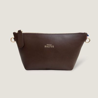 Petite maroquinerie - Trousse en cuir Camille – Le mini sac chic et pratique - ATELIER BALTUS