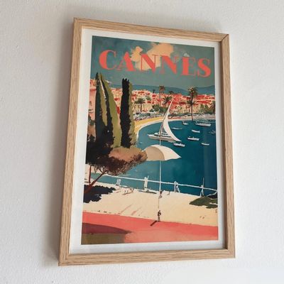 Poster - Poster Cannes - ËME CULTURE ART
