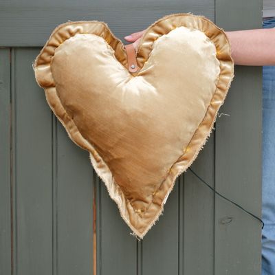 Decorative objects - Natural hearts - ROSE VELOURS