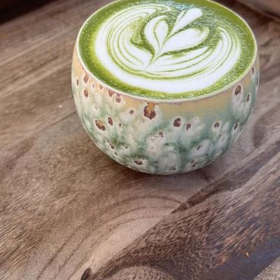 Mugs - Elemental Latte Cup – Sage Dust | Handcrafted Jingdezhen Porcelain - GLAZARA