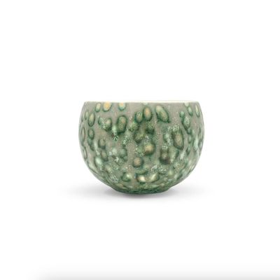 Tea and coffee accessories - Matcha & Latte cup – Emerald Current | Handcrafted Porcelain - GLAZARA