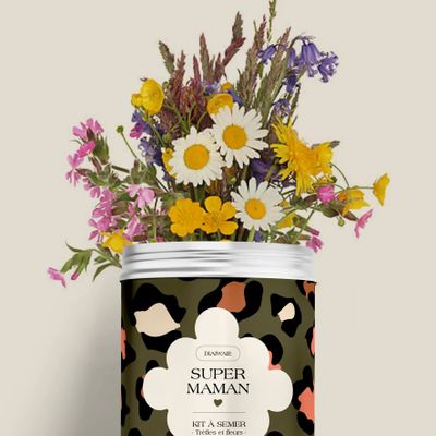 Floral decoration - Seed Kit - Super Mom - DIAIWAIE