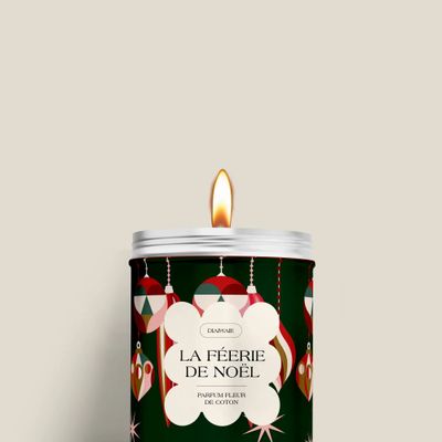 Candles - Candle - The Magic of Christmas - cotton flower scent - DIAIWAIE