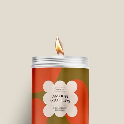 Candles - Candle - Love always - cotton flower scent - DIAIWAIE