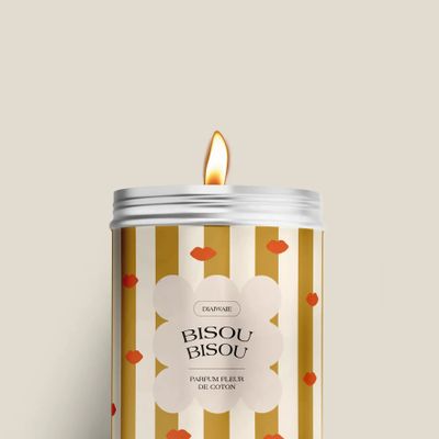 Candles - Candle - Kiss kiss - cotton flower scent - DIAIWAIE