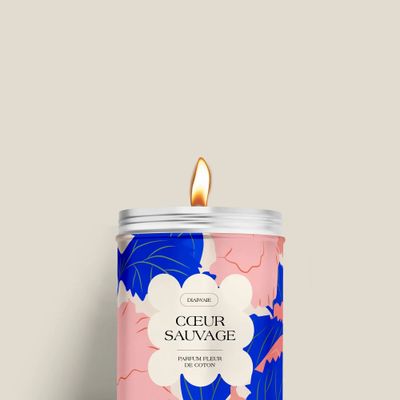 Candles - Candle - Wild Heart - cotton flower scent - DIAIWAIE