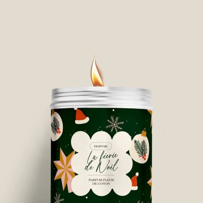 Bougies - Bougie - La vie en rose - senteur fleur de coton - DIAIWAIE