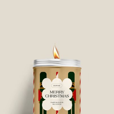 Bougies - Bougie - Merry Christmas - senteur fleur de coton - DIAIWAIE