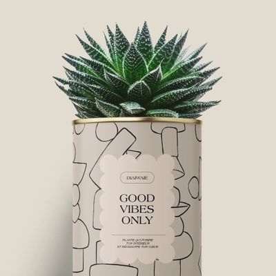 Cadeaux - Good vibes only - Maxi Aloé - DIAIWAIE