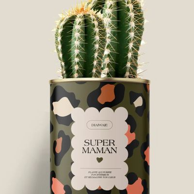 Gifts - Super maman - Maxi Cactus - DIAIWAIE