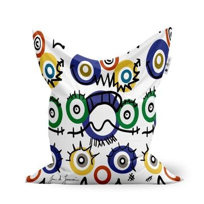 Lawn armchairs - Ojitos outdoor/indoor bean bag - Design by Juan de Lascurain - ARTDECORIS