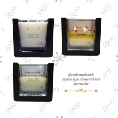 Candles - Christmas surprise decoration candle - Happy New Year - 🍾 Lucky - BOUGIES CANDLEARTH