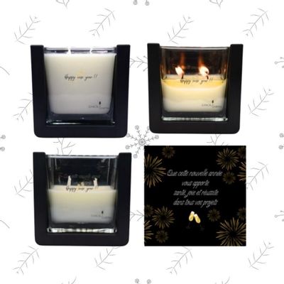 Candles - Christmas candle surprise scented decoration - 🍾 Stella - BOUGIES CANDLEARTH