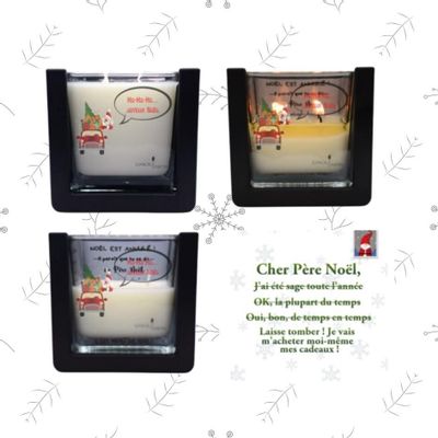 Candles - Christmas candle surprise scented decoration - Ho-Ho-Ho - BOUGIES CANDLEARTH