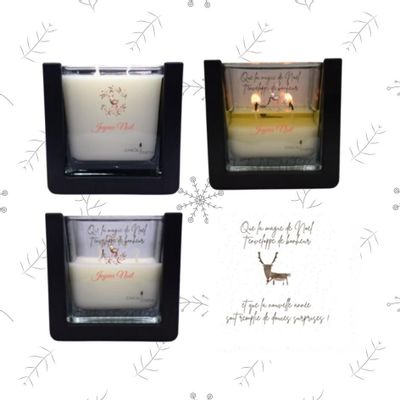 Candles - Christmas candle surprise scented decoration - 🦌 Rusé - BOUGIES CANDLEARTH