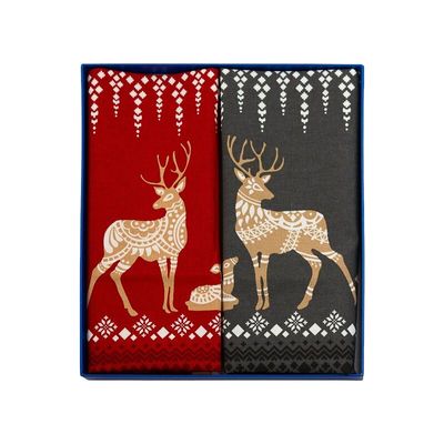 Torchons textile - Coffret Cadeau Torchons Rêves des bois - BEAUVILLÉ