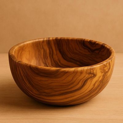 Bowls - Olive Wood Bowl - SOCIÉTÉ MIROD FACTORY