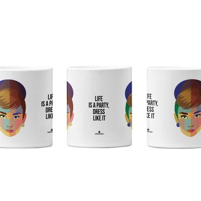 Tasses et mugs - Tasse Geo Audrey en anglais - KALIDOSKOPIO