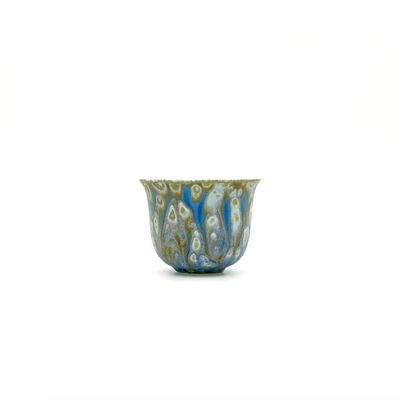 Mugs - Elemental Tea Cup | Blue Tone - GLAZARA
