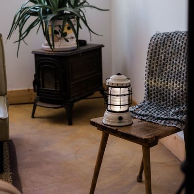 Lampes sans fil - FOREST LANTERN VINTAGE WHITE - BAREBONES