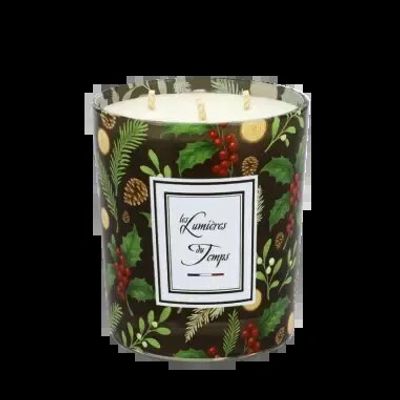 Candles - Winter Lights Candle 350g Fir - LES LUMIERES DU TEMPS
